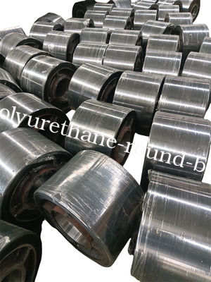 Industrial Custom Made Polyurethane Wheels Dia 100mm-1000mm Plate Mounting Type