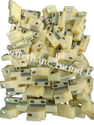 Industrial Custom Made Polyurethane Wheels Dia 100mm-1000mm Plate Mounting Type