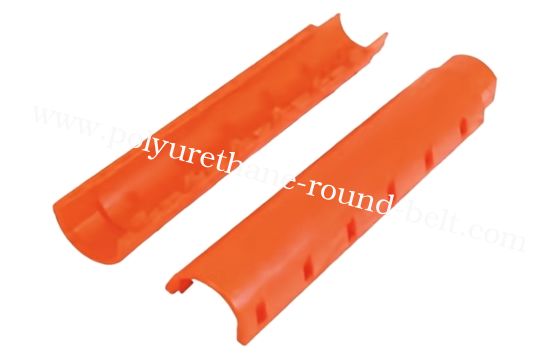 Polyurethane Submarine Cable Protection Duct 85 A Hardness Undersea Cable Protection System